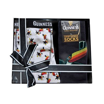 Guinness Toucan boxers and socks gift set